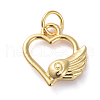 Brass Charms ZIRC-G160-56G-1