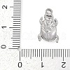 304 Stainless Steel Rhinestone Pendants X-STAS-L022-478P-3