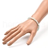 Natural Stone Round Beads Stretch Bracelet for Girl Women BJEW-JB06882-3