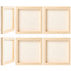 DIY Children Wood Decoration Clay Picture Frame WOOD-WH20008-07H-1