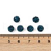 Polymer Clay Rhinestone Beads RB-H284-6MM-Half-229-2