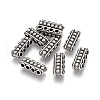 Tibetan Style Alloy Bead Spacer Bars TIBE-A16787-TAS-NR-1