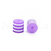 Ghana Stripe Resin Beads X1-RESI-YWC0001-01-2