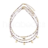 Beaded Necklaces & Pendant Necklace Sets NJEW-JN03076-2