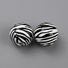 Printed Wood Beads WOOD-SZC0001-07B-1