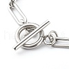 Non-Tarnish 304 Stainless Steel Figaro Chain Bracelets X-BJEW-JB06446-4