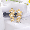 Stainless Steel Stud Earrings AY3289-2-2