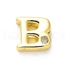 Rack Plating Brass Cubic Zirconia Beads KK-L210-008G-B-1