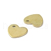 Ion Plating(IP) 201 Stainless Steel Charms STAS-H191-01B-G-2