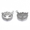 Tibetan Style Alloy Pendants TIBE-N010-06AS-RS-1