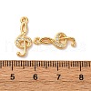 Brass Micro Pave Cubic Zirconia Pendants KK-K382-57G-3