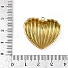 304 Stainless Steel Pendants STAS-B092-08A-G-3