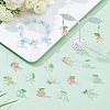 SUNNYCLUE Transparent Acrylic Pendants FIND-SC0009-19-4