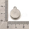 304 Stainless Steel Pendants STAS-C122-17P-3