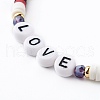 Stretch Beaded Bracelets Sets BJEW-JB06203-8