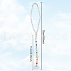 Cloud Resin Pendant Decoration HJEW-DR00020-2