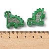 10Pcs Acrylic Enamel Beads OACR-H048-01B-03-3