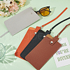 ARRICRAFT 4Pcs 4 Colors Imitation Leather Glasses Storage Bags ABAG-AR0001-05-5