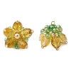 Transparent Glass Pendants PALLOY-MZ00720-05-1