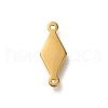Ion Plating(IP) 304 Stainless Steel Connector Charms STAS-A104-04G-1