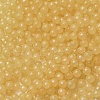 Luminous Glow in the Dark Transparent Glass Round Beads GLAA-F124-B05-3