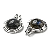 Natural Labradorite Pendants G-M405-06P-2
