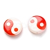 Printed Natural Freshwater Shell Beads SHEL-R129-07A-02-2