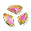 Glass Rhinestone Cabochons RGLA-L029-11B-VRLA-1