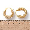 Brass Hoop Earrings EJEW-S249-03G-5