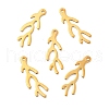 201 Stainless Steel Pendants STAS-D244-06G-3