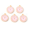 Alloy Enamel Pendants ENAM-N054-46B-RS-1