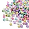 Opaque Acrylic Imitation Pearl Beads OACR-B031-46-1