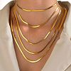Stainless Steel Snake Chain Necklaces for Women WG80FEF-19-1