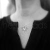 Bohemian Half Mandala Flower Alloy Pendant Necklaces for Women FS-WG48F63-01-3