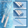 Unicraftale 2Pcs 2 Style 201 Stainless Steel Ice Pick TOOL-UN0001-14-3
