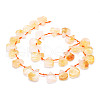 Natural Citrine Beads Strands G-E569-R06-2