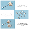 Unicraftale 12Pcs 304 Stainless Steel Stud Earring Findings STAS-UN0031-72-4