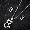 201 Stainless Steel Jewelry Set FS-WG80F87-02-1