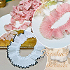 MAYJOYDIY US 5M Polyester Pleated Lace Ribbon OCOR-MA0001-12A-5