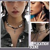 Alloy Enamel Pendants ENAM-CJC0021-01-8