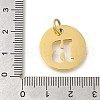 Ion Plating(IP) 304 Stainless Steel Pendants STAS-M074-01G-B-3