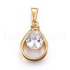 304 Stainless Steel Pendants STAS-P216-22G-1
