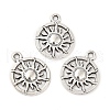 Tibetan Style Alloy Pendants PALLOY-R143-21AS-1