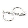 Iron Huggie Hoop Earring Findings IFIN-E025-01A-P-2