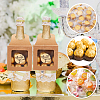   30Pcs 3 Styles Square Kraft Paper Festival Gift Storage Boxes with PVC Window and Hole Handle CON-PH0003-05C-6