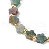 8Pcs Natural & Synthetic Gemstone Beads Stretch Bracelets for Women BJEW-JB11768-5