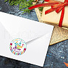 5 Sheets Round Dot PVC Waterproof Decorative Sticker Labels DIY-WH0481-04-4