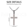 CHGCRAFT 8Pcs Stainless Steel Pendants Necklaces NJEW-CA0001-19P-2