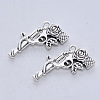 Tibetan Style Alloy Pendants TIBE-R316-120AS-RS-2