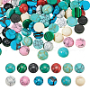 GOMAKERER 130Pcs 13 Styles Gemstone Cabochons G-GO0001-70-1